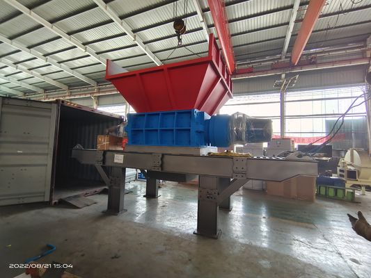 Máquina de trituración de papel industrial para desechos de cartón de 8000 kg