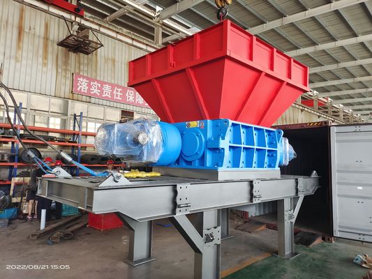 Máquina de trituración de papel industrial para desechos de cartón de 8000 kg