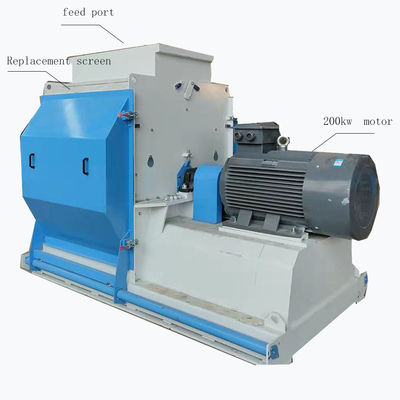 Maquinaria de martillos de espesamiento de alta productividad para desechos de alimentos y desintegración ósea