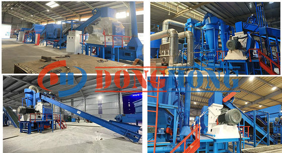 Máquina de trituración de madera multifunción con molino de martillo de gran capacidad y rodamiento importado