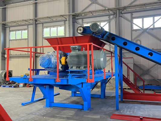 2020 Disco duro de teléfono móvil Shredder de dos ejes para triturar HDD Destructor de SSD 2 años