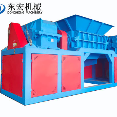 110kW de potencia trituradora multifuncional de doble eje para chatarra de metal y motores de automóviles usados