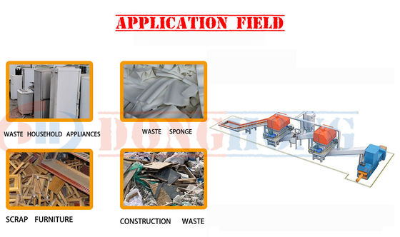 CE Solución de reciclaje de residuos MSW Pulpa de papel como producto final para la gestión de residuos domésticos