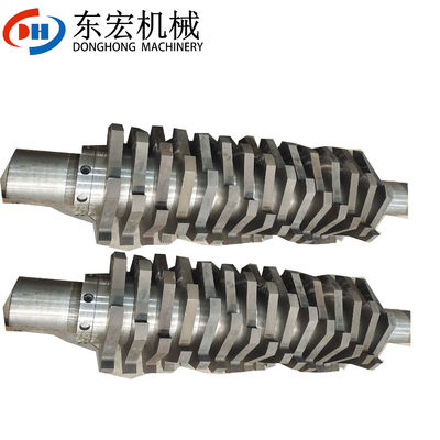 Trituradora multifuncional de doble eje para trituradores de cabeza de plástico y desechos de cocina