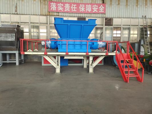 Trituradora de material de aluminio procesado para desechos domésticos conchas de coco y paja