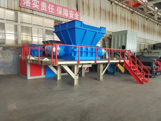 Trituradora de material de aluminio procesado para desechos domésticos conchas de coco y paja