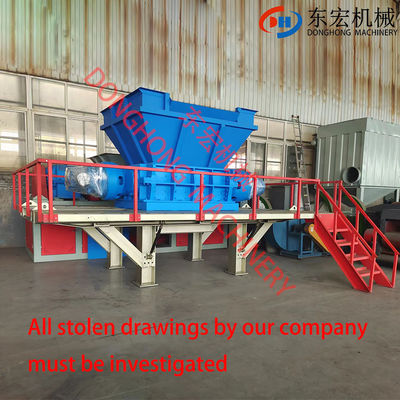 Trituradora de acero inoxidable para bolsas tejidas de plástico de madera de goma de chatarra neumáticos de acero y más