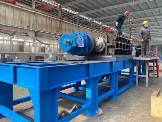 Máquina de trituración de plástico multifuncional de 110 kW para reciclar materiales de aleación