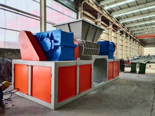 Trituradora de árbol único para reciclaje de residuos plásticos y procesamiento de aleaciones multifuncionales