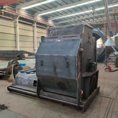 Trituradora de madera de 135 kW con motor Molino de martillos de madera Trituradora de hojas de madera con colector de polvo