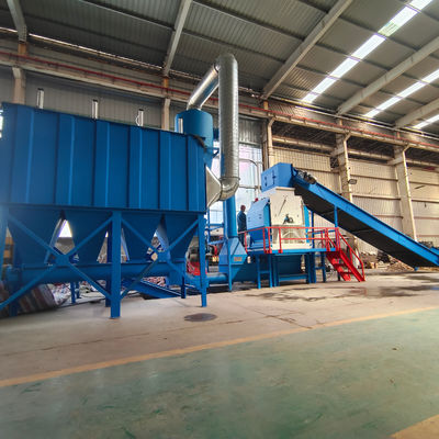 Capacidad máxima de 5 toneladas/h Maquinaria para triturar la madera de los árboles de arroz