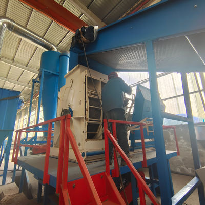 Residuos industriales de plástico de trituradora de madera cuchillas molino de martillos para una alta productividad