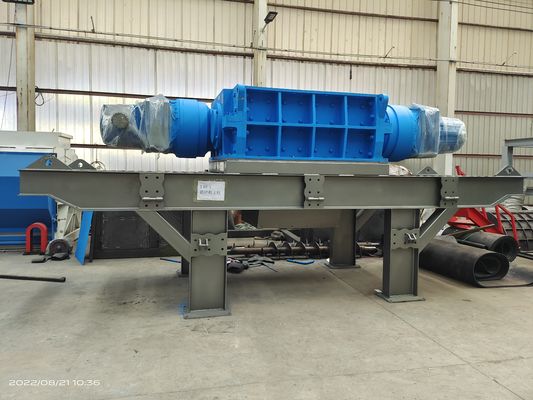 Potente trituradora de dos ejes de 110 kW para electrodomésticos multifuncionales