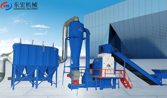 Máquina de trituración de polvo de madera de 15 t/h Cortadora de madera Molino de aserrín de madera de alta capacidad
