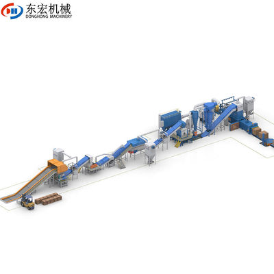 Máquina de trituración de madera de 20 t/h para la minería energética