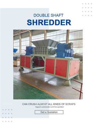 Trituradora multifuncional versátil para el procesamiento de paletas de madera y de desperdicios de ropa