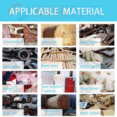 Tiendas de materiales de construcción trituradora de doble eje trituradora de Shear Quilt para multifunción