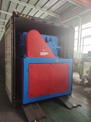 110kW de potencia de acero inoxidable de desecho frigorífico trituración y desmontaje línea de producción